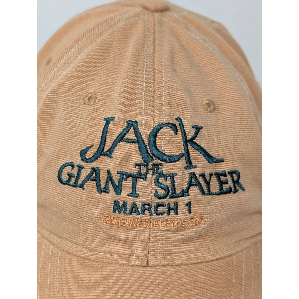 Vintage Jack The Giant Slayer Movie Promo Hat Baseball Cap 2013 Warner‎ Bros